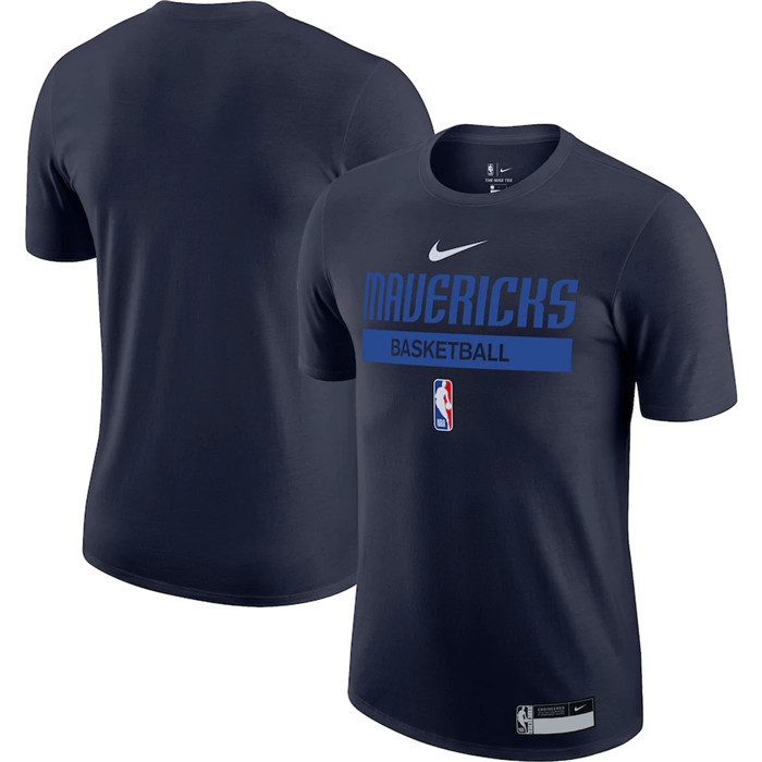 Men's Dallas Mavericks Navy 2022/23 Legend On-Court Practice Performance T-Shirt